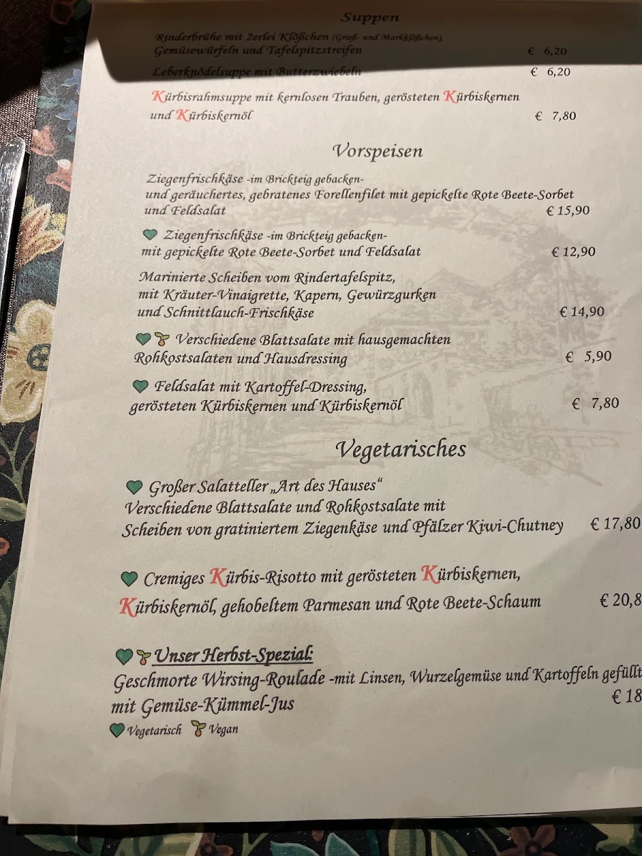 Speisekarte photo 3