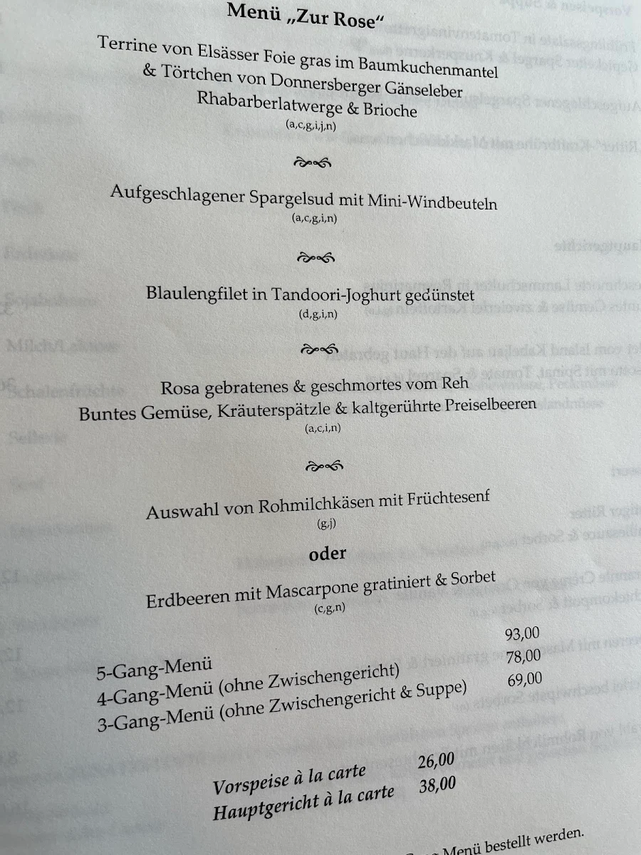 Speisekarte photo 5