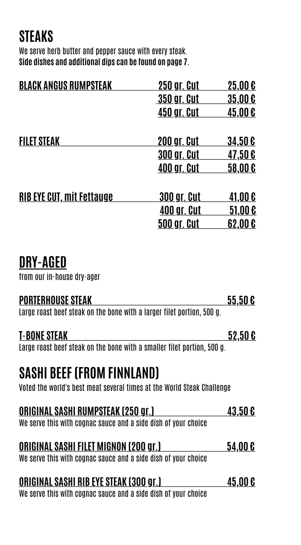 Speisekarte photo 5