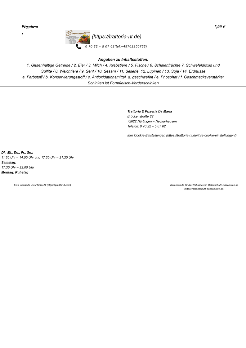 Speisekarte photo 7