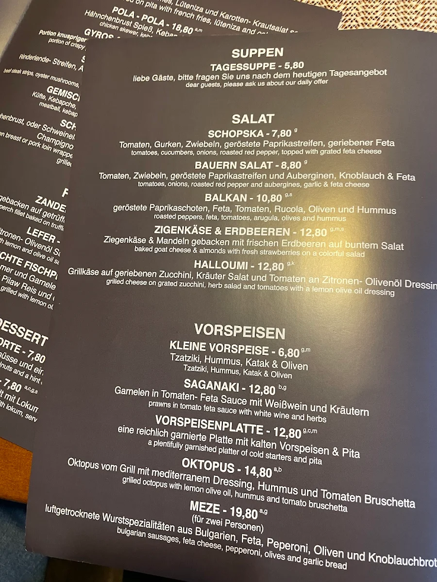 Speisekarte photo 10