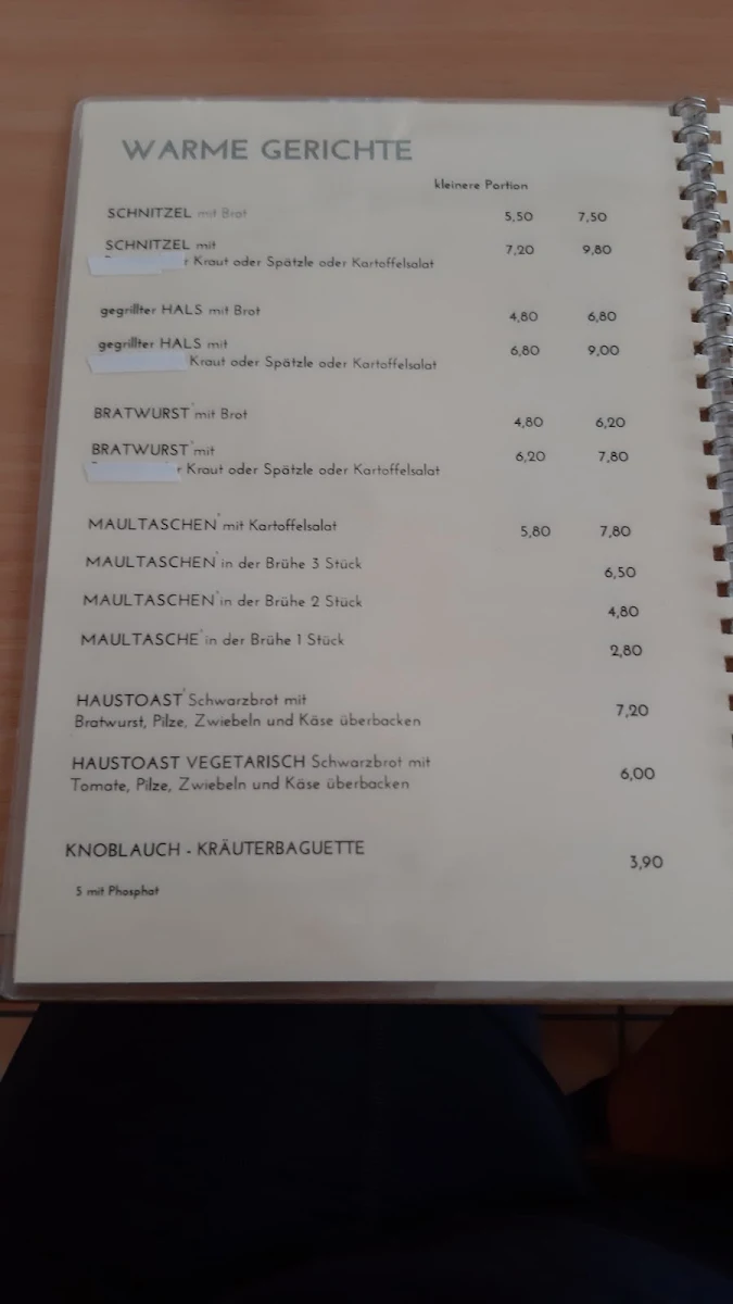 Speisekarte photo 2