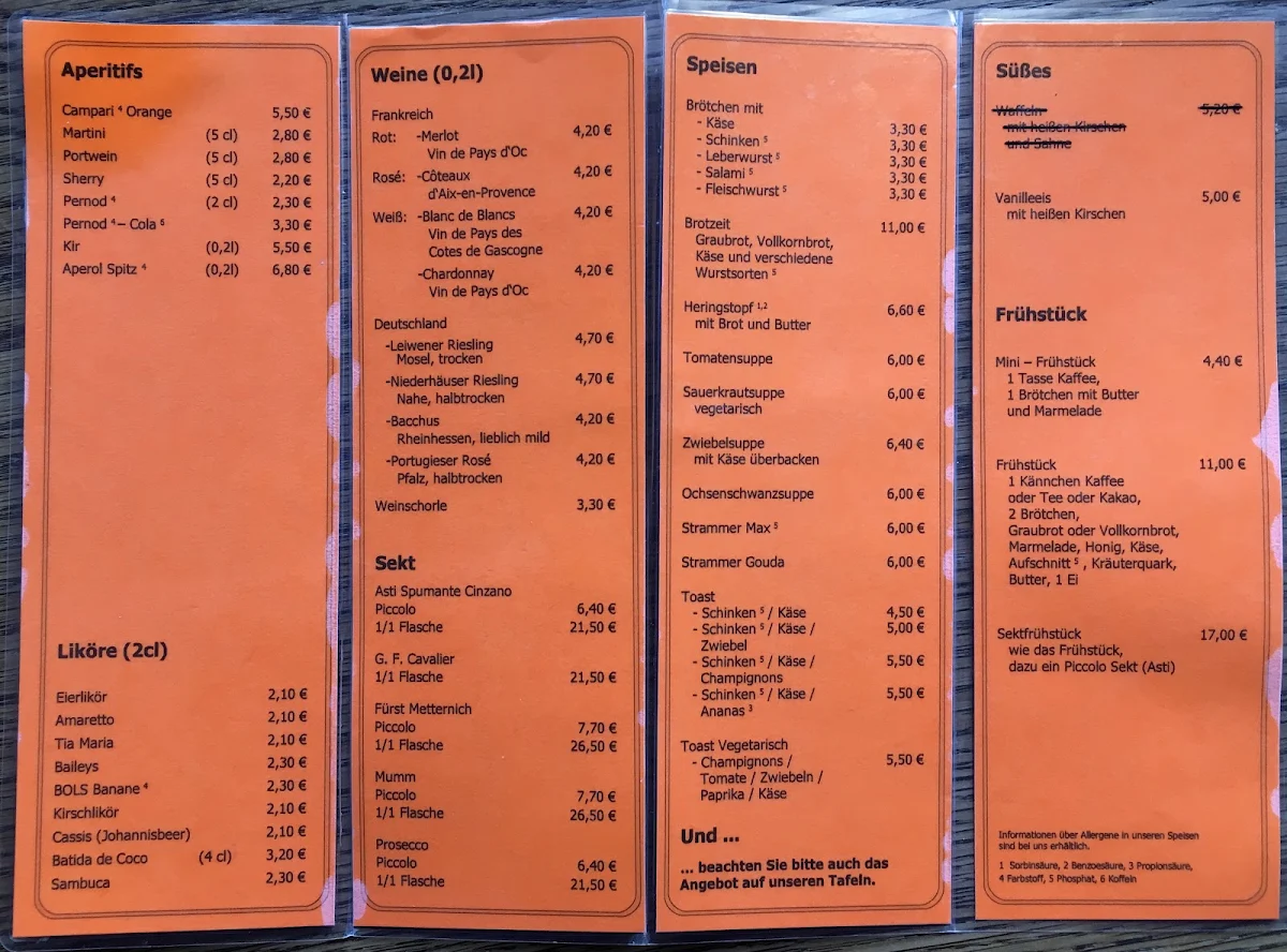 Speisekarte photo 8