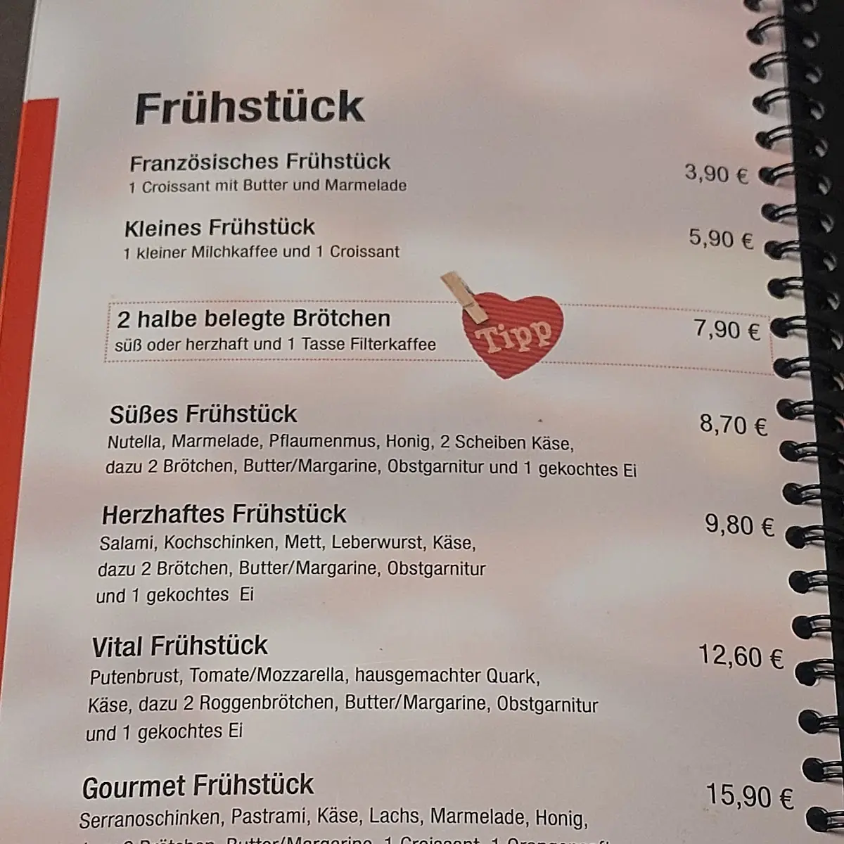 Speisekarte photo 2