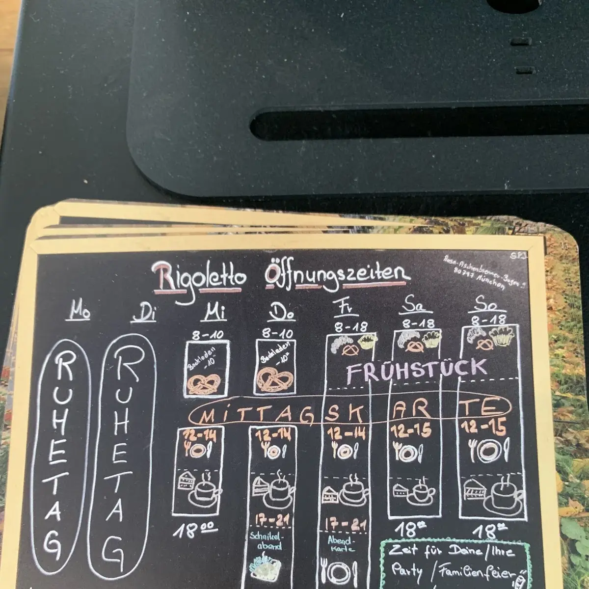 Speisekarte photo 3