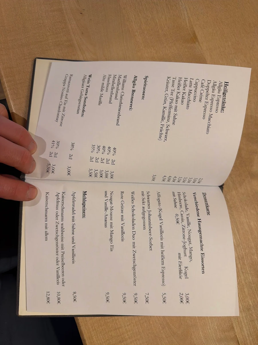 Speisekarte photo 3
