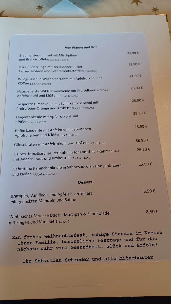 Speisekarte photo 1