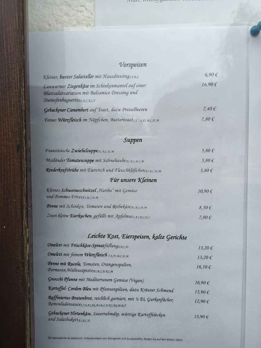 Speisekarte photo 3