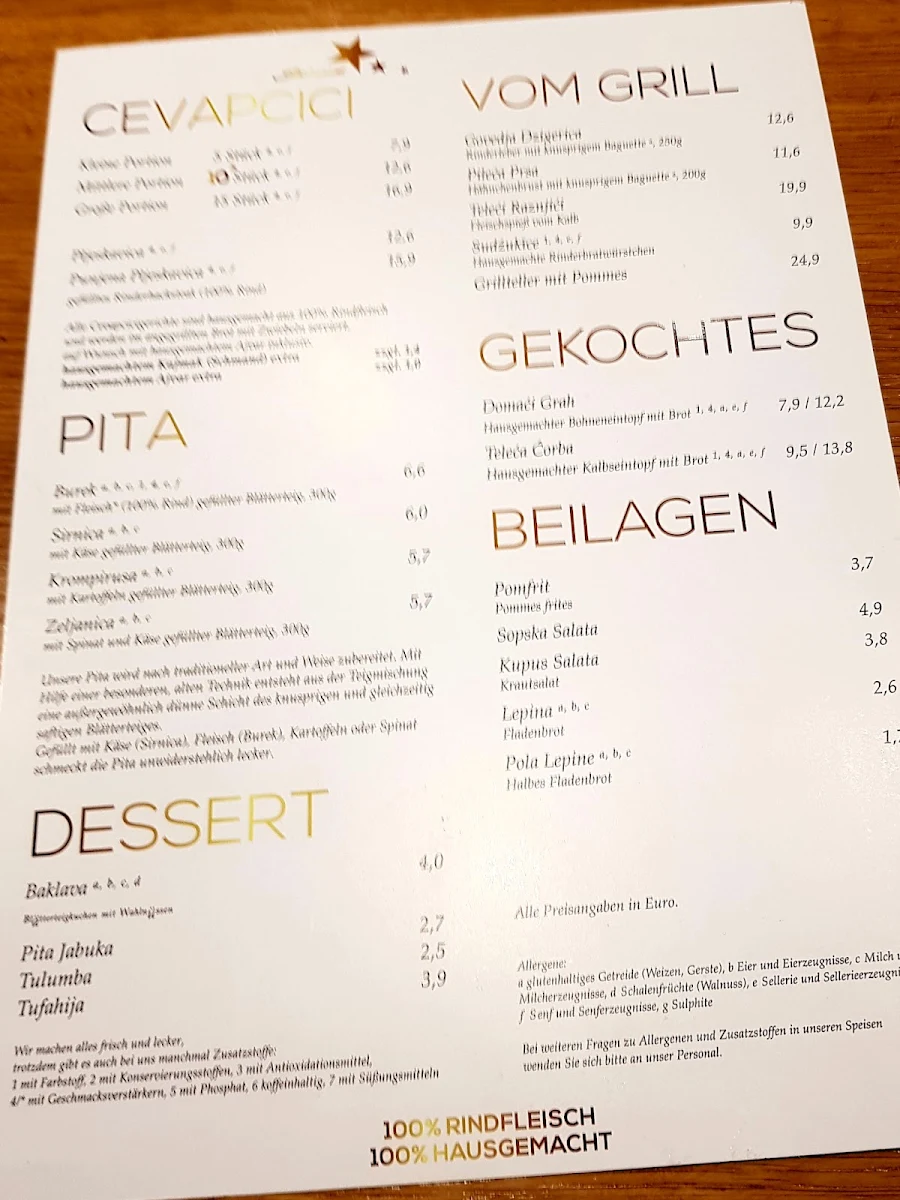 Speisekarte photo 8