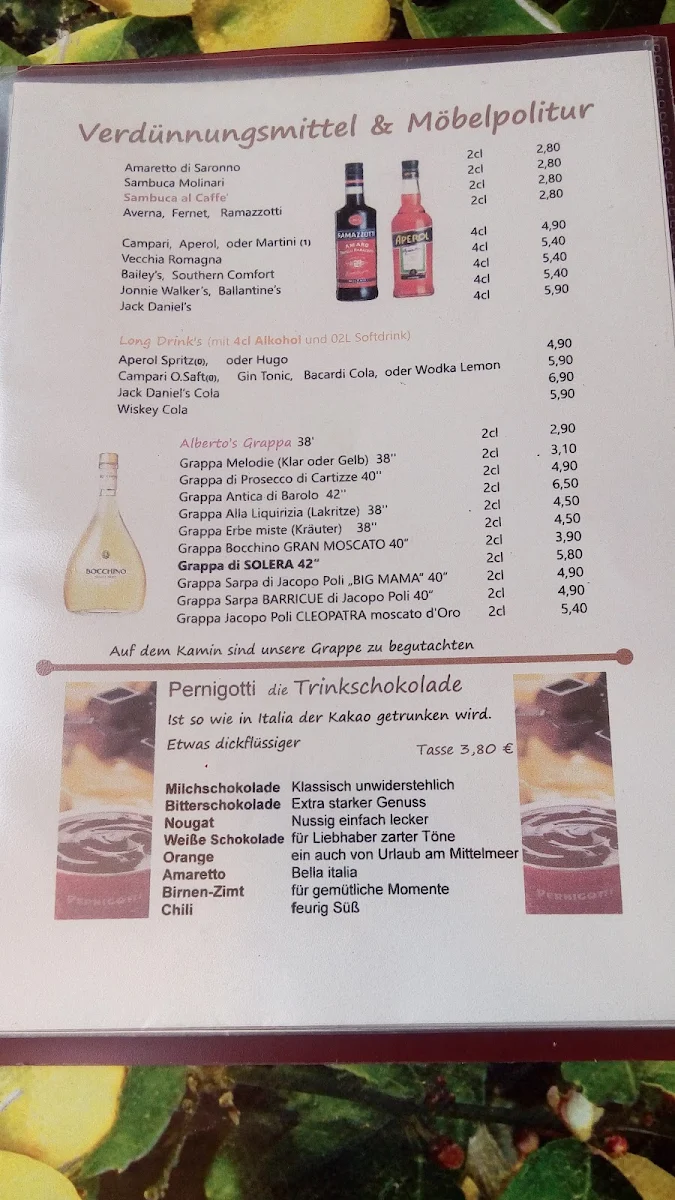 Speisekarte photo 3