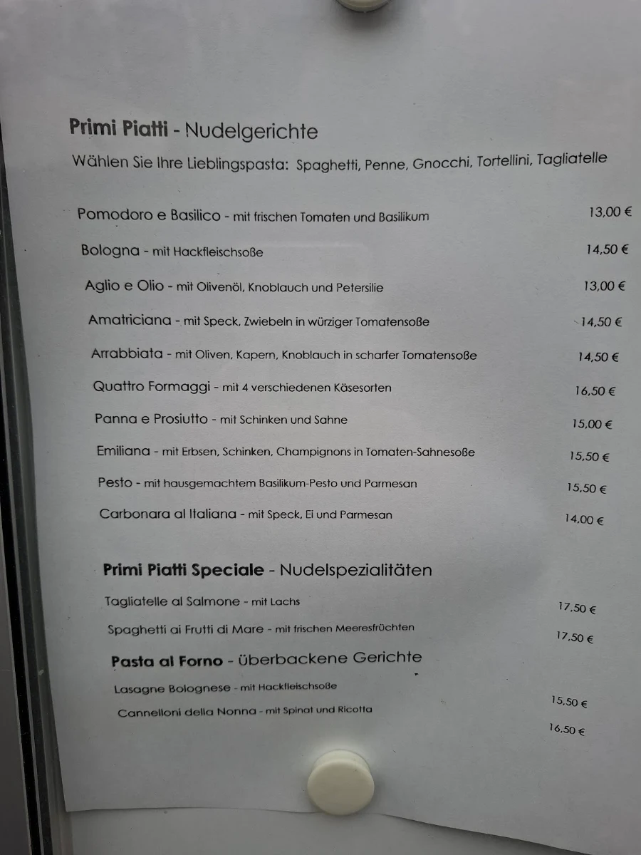 Speisekarte photo 1