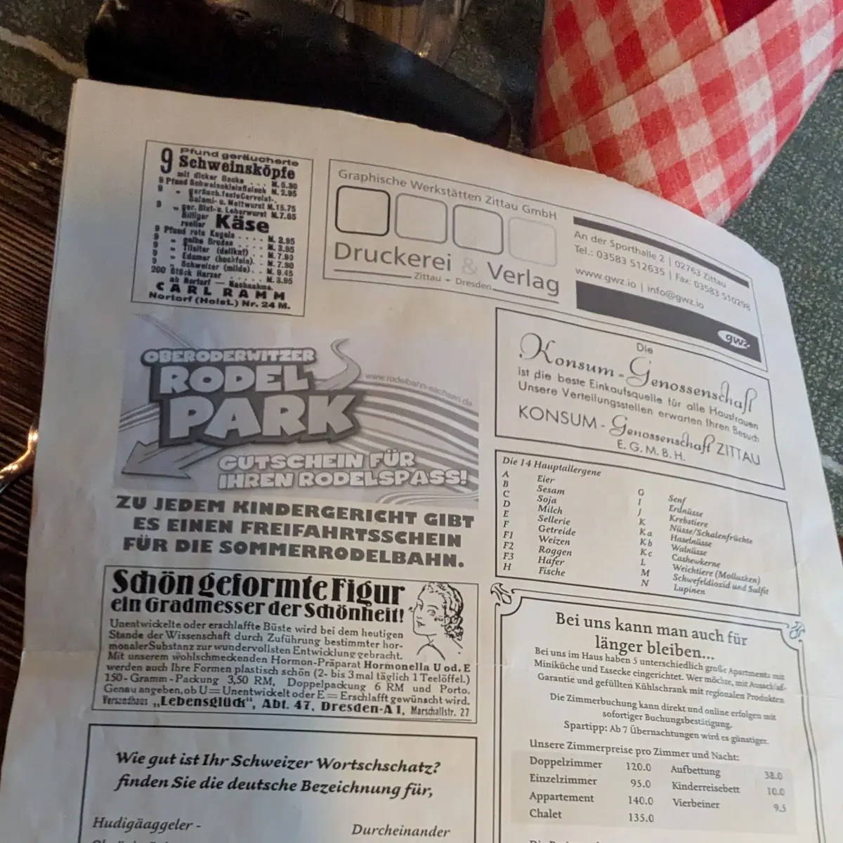 Speisekarte photo 5