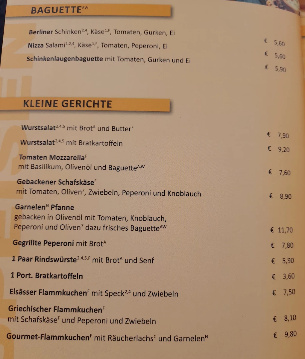 Speisekarte photo 2
