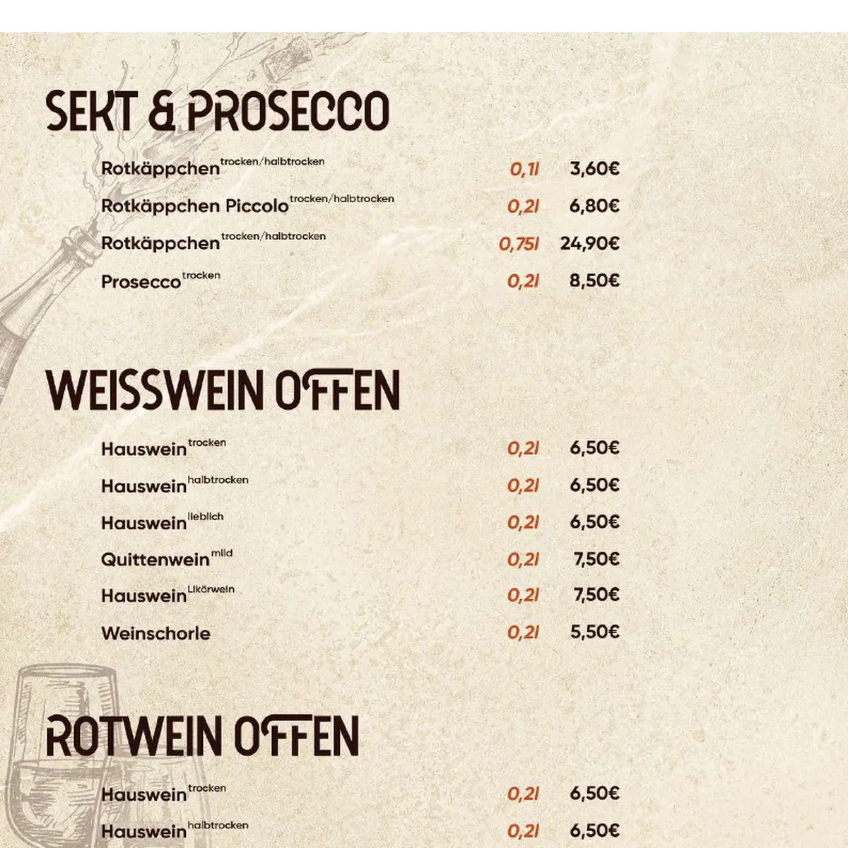 Speisekarte photo 3