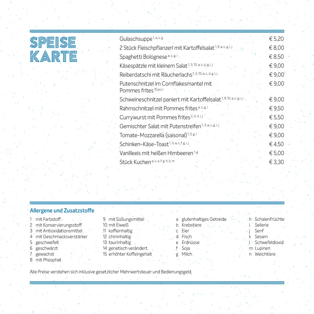 Speisekarte photo 6