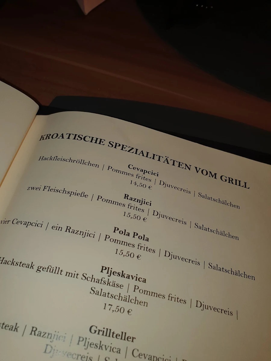 Speisekarte photo 2