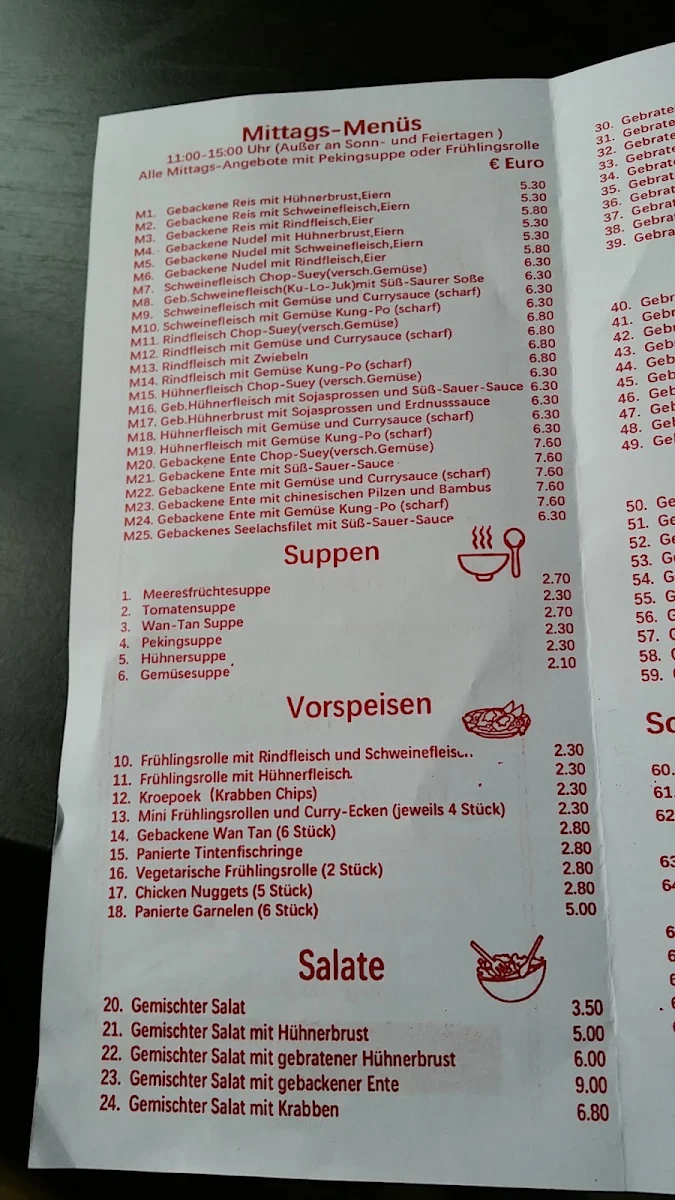Speisekarte photo 1