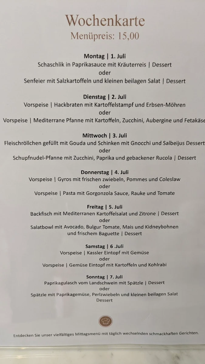 Speisekarte photo 2