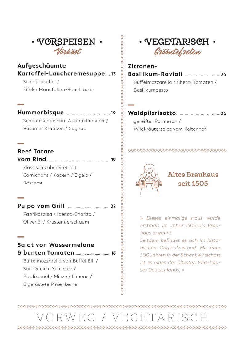 Speisekarte photo 3