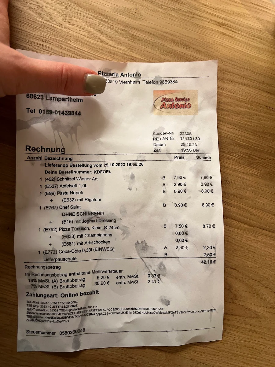 Speisekarte photo 4