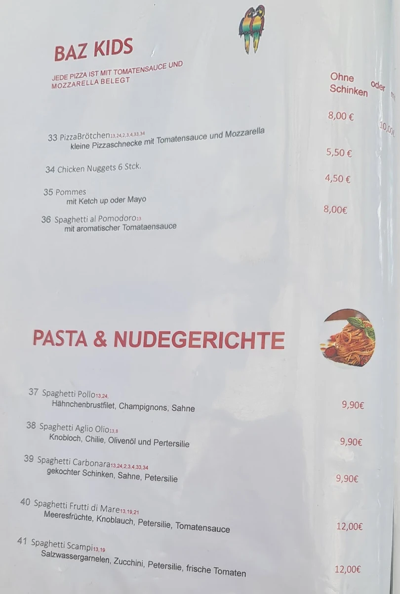 Speisekarte photo 2