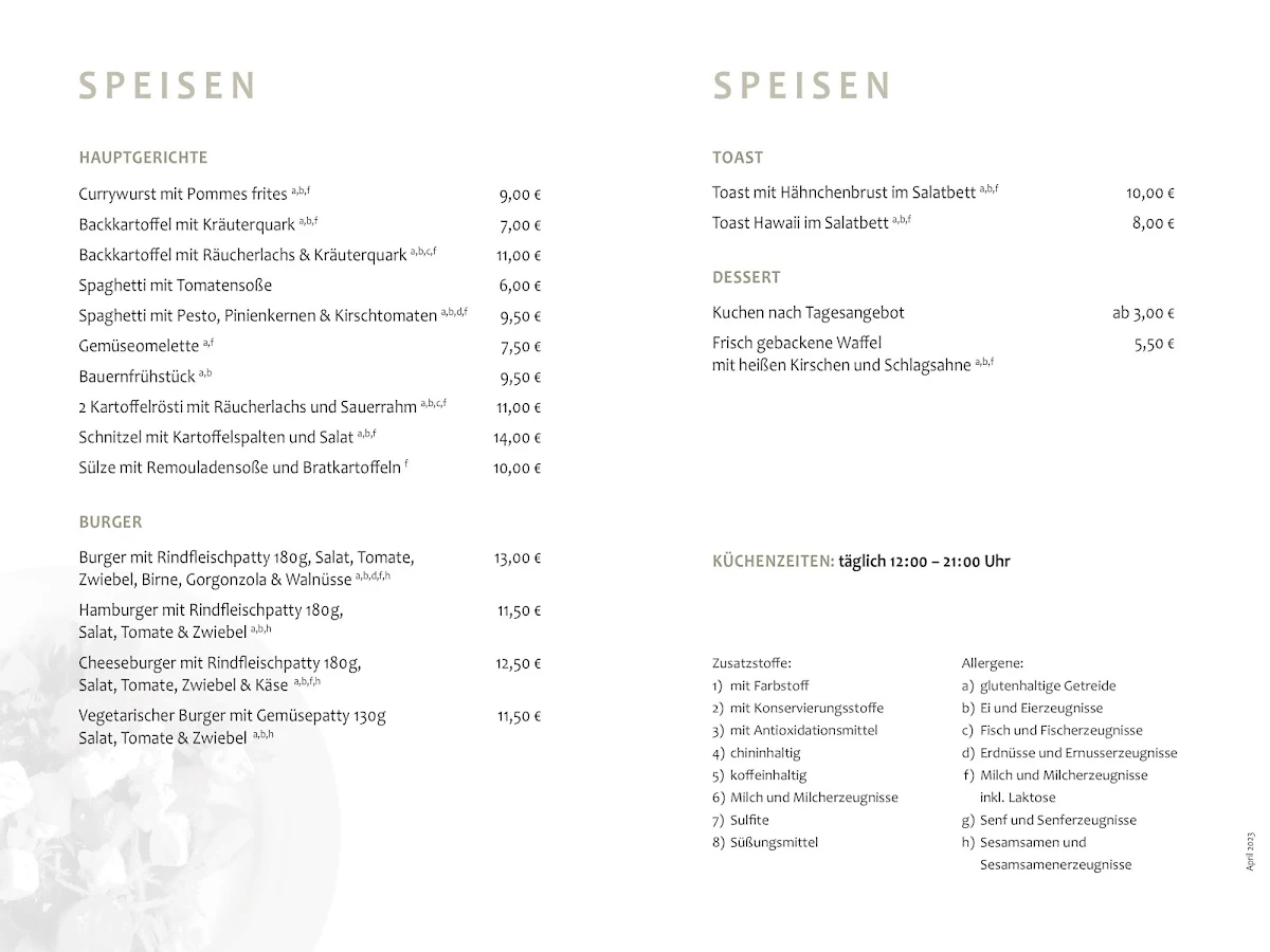 Speisekarte photo 4