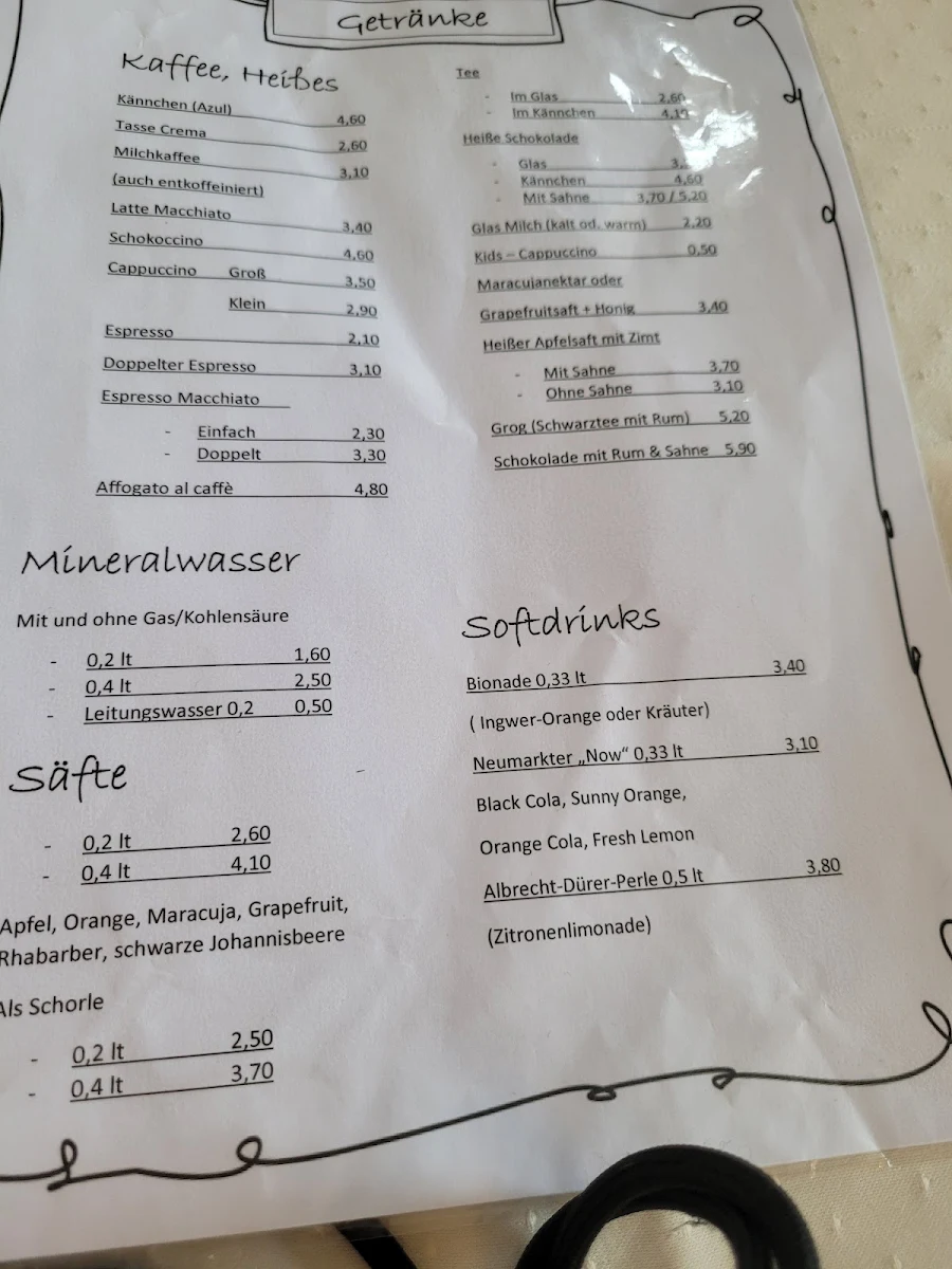 Speisekarte photo 3