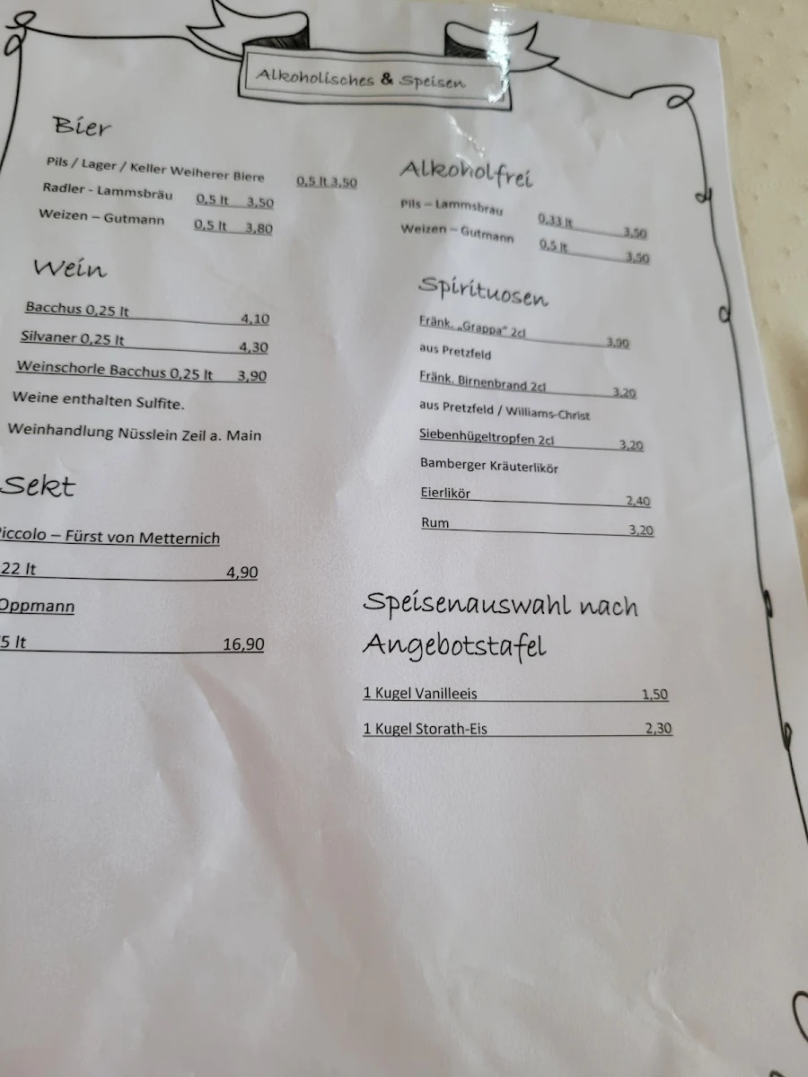 Speisekarte photo 4