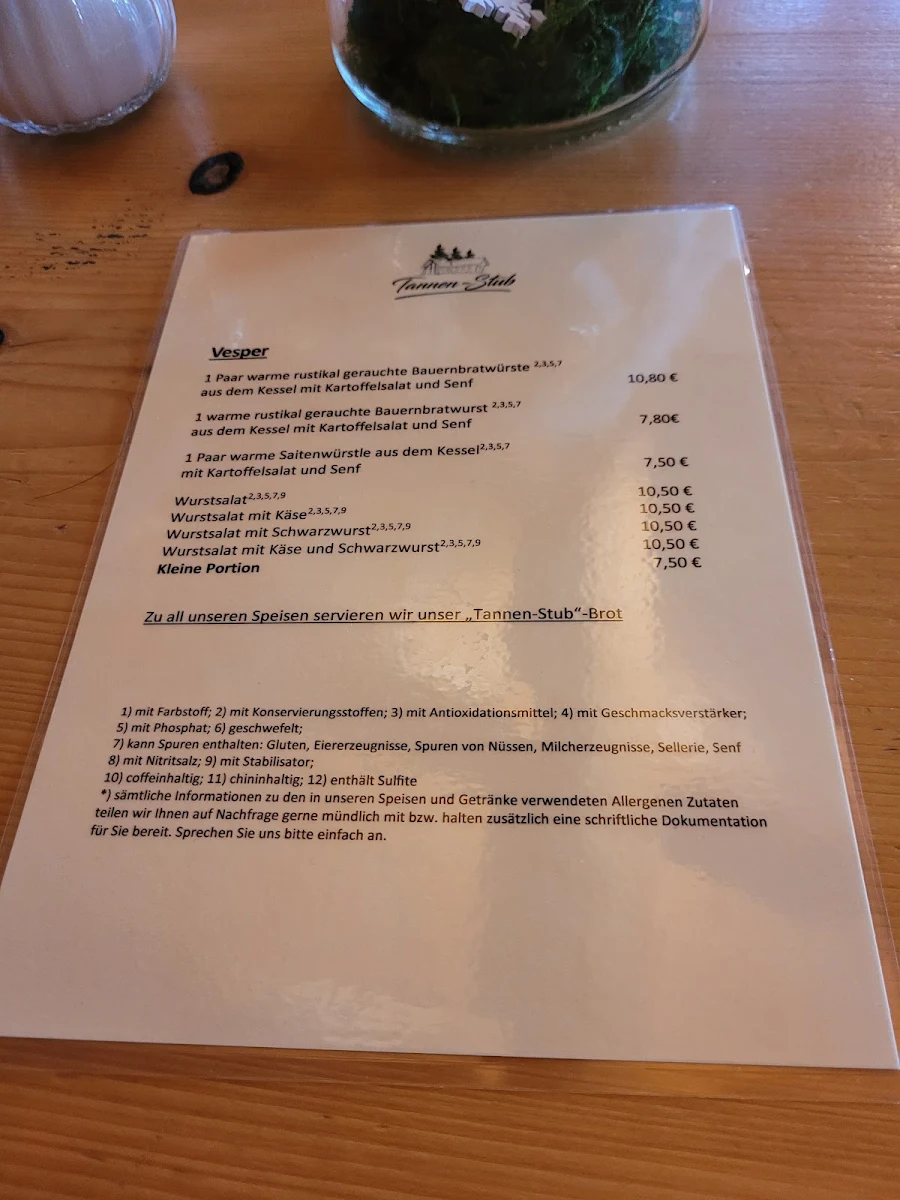 Speisekarte photo 1