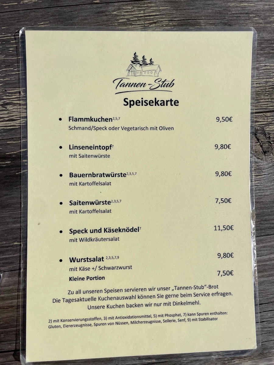 Speisekarte photo 3