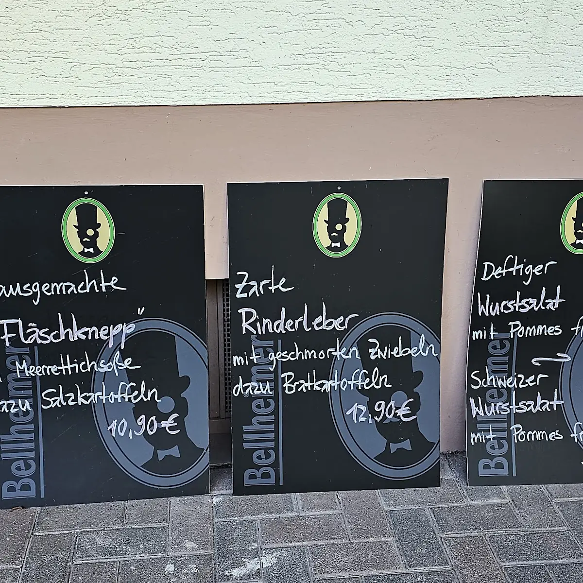 Speisekarte, Forsthaus Silbertal