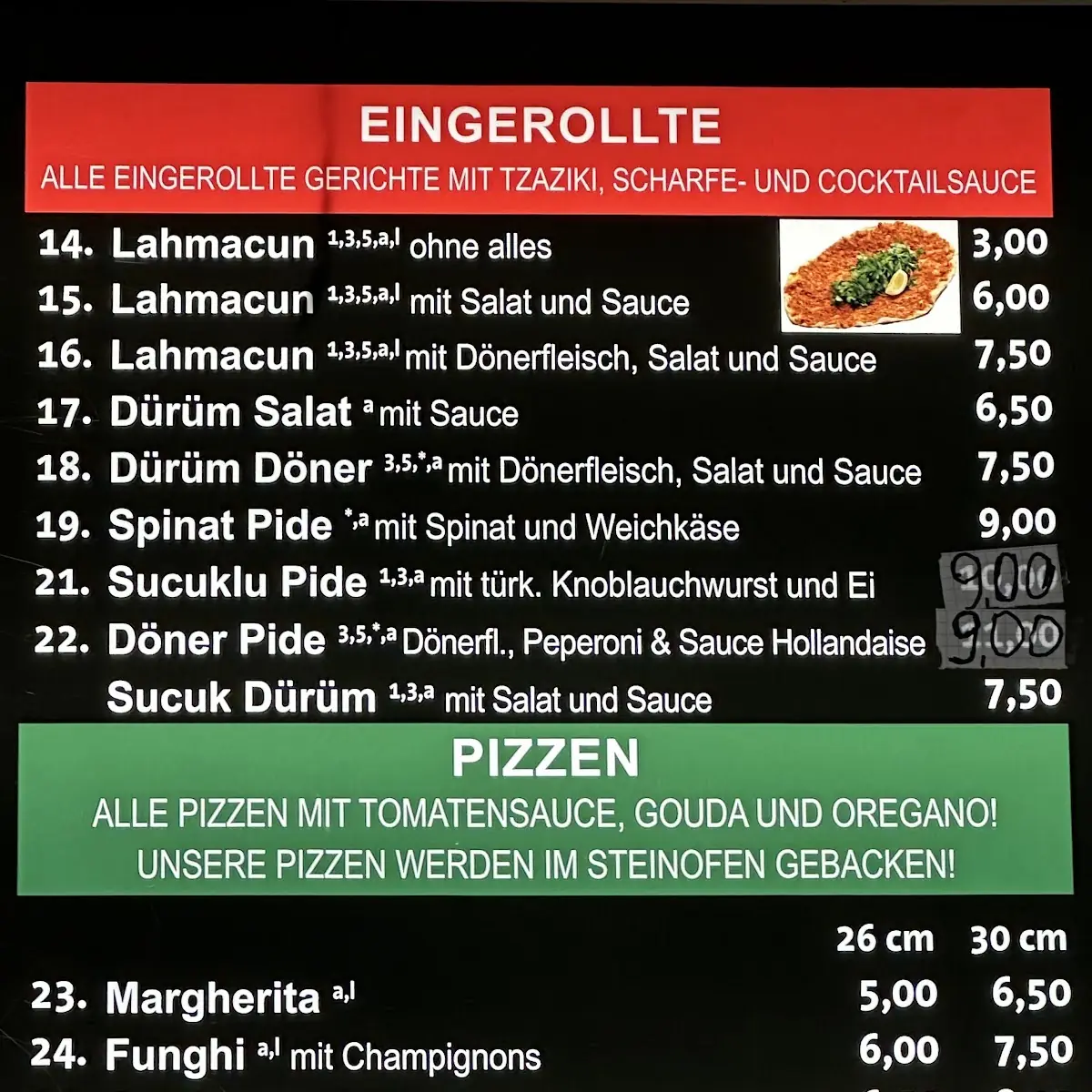 Speisekarte photo 2