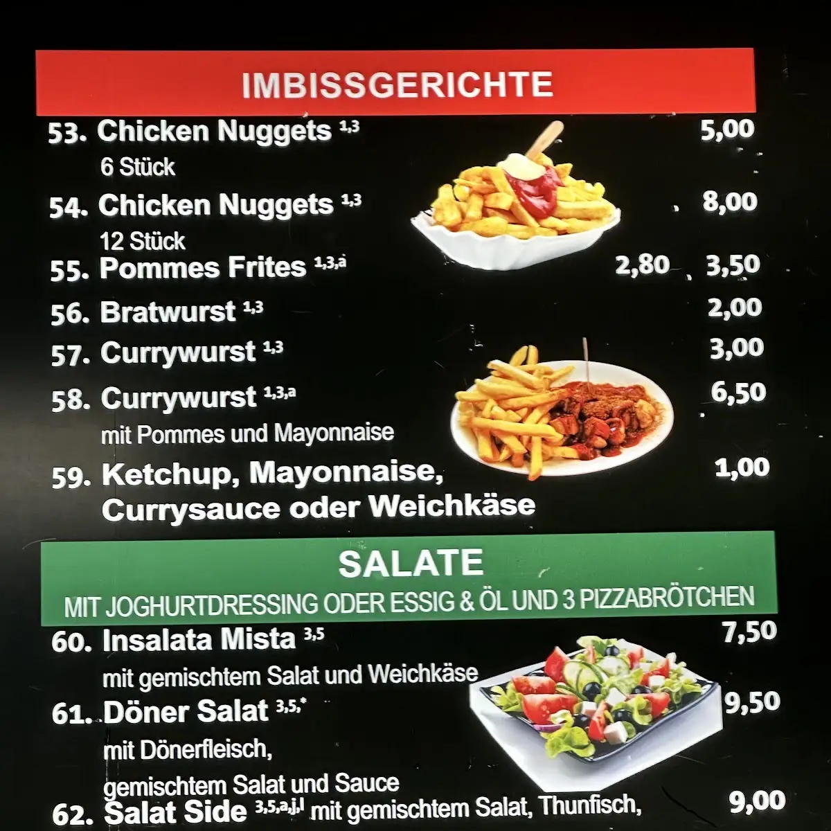 Speisekarte photo 3