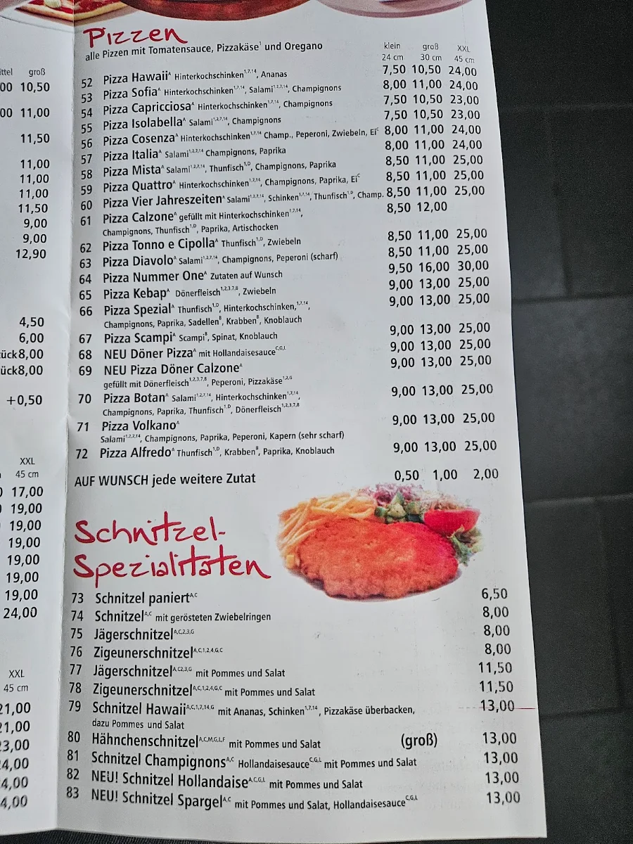 Speisekarte photo 4