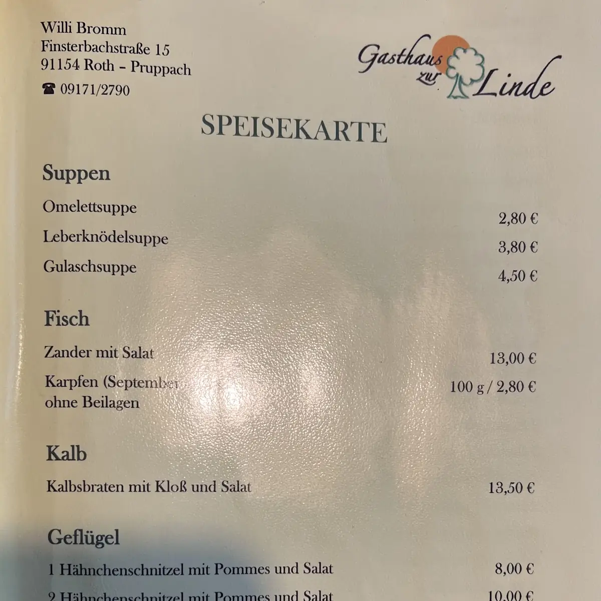 Speisekarte photo 6