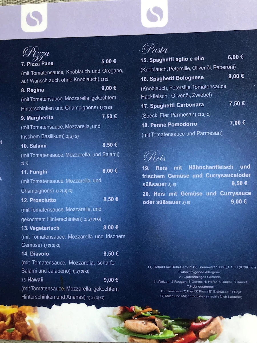 Speisekarte photo 2