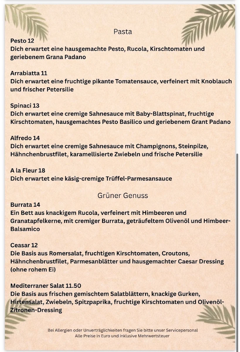 Speisekarte photo 1