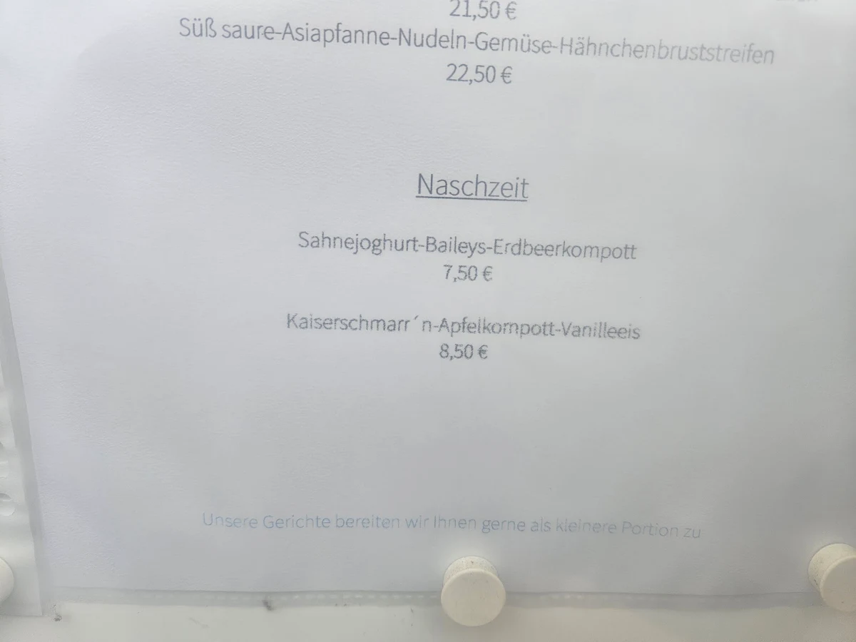 Speisekarte photo 3