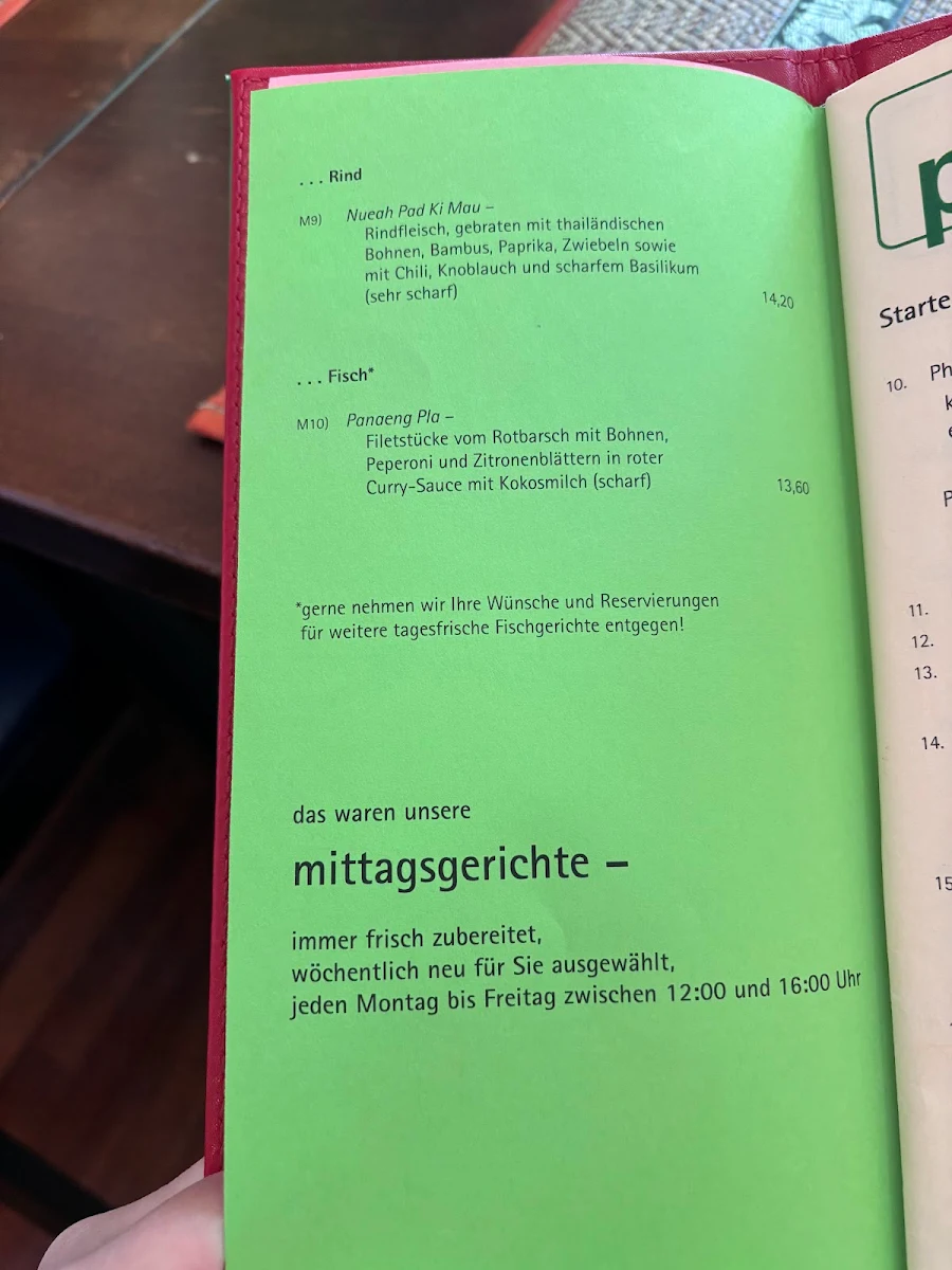Speisekarte photo 5