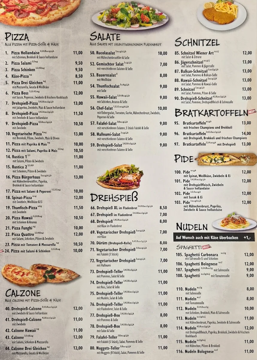 Speisekarte photo 1