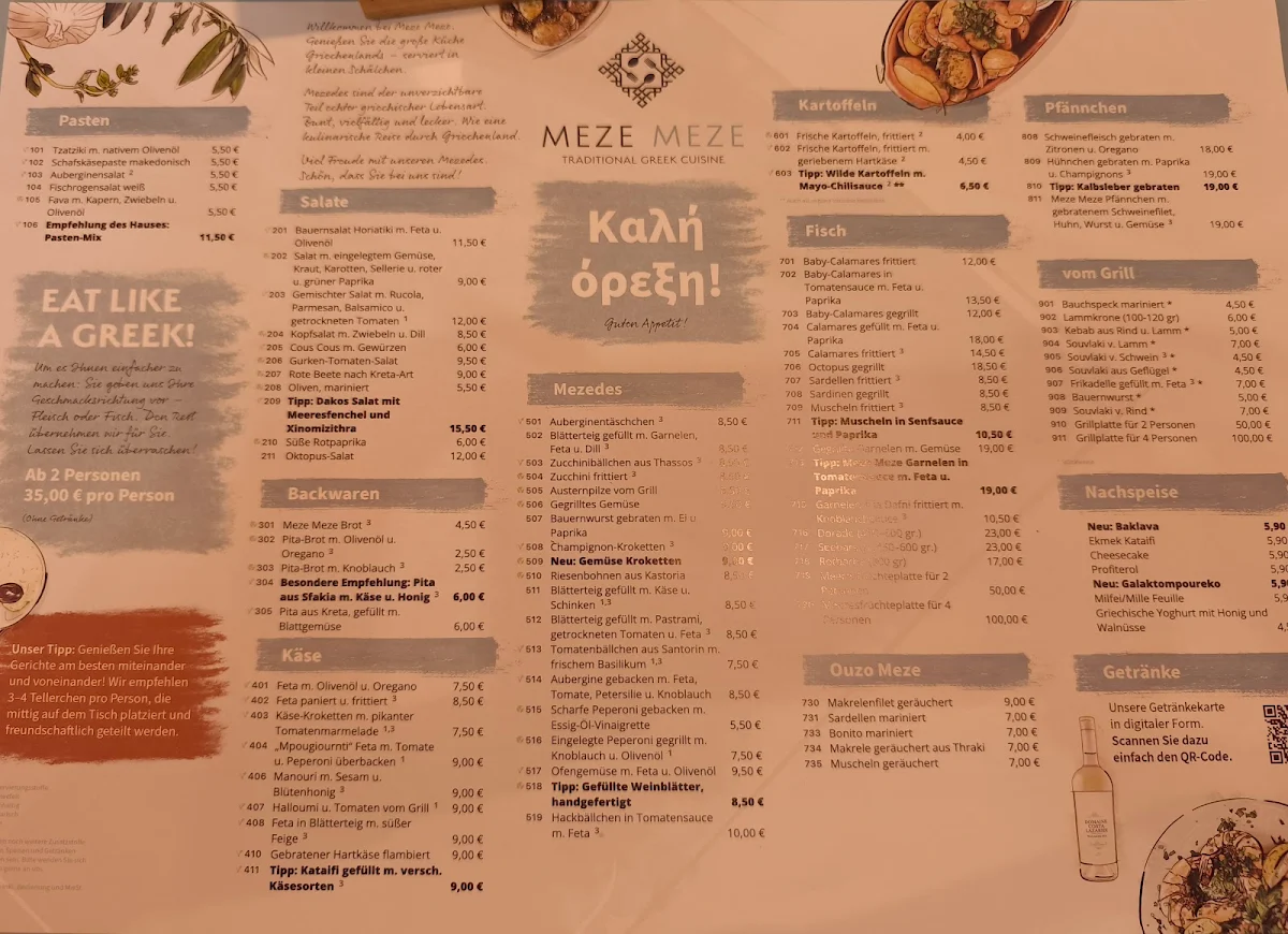 Speisekarte photo 4