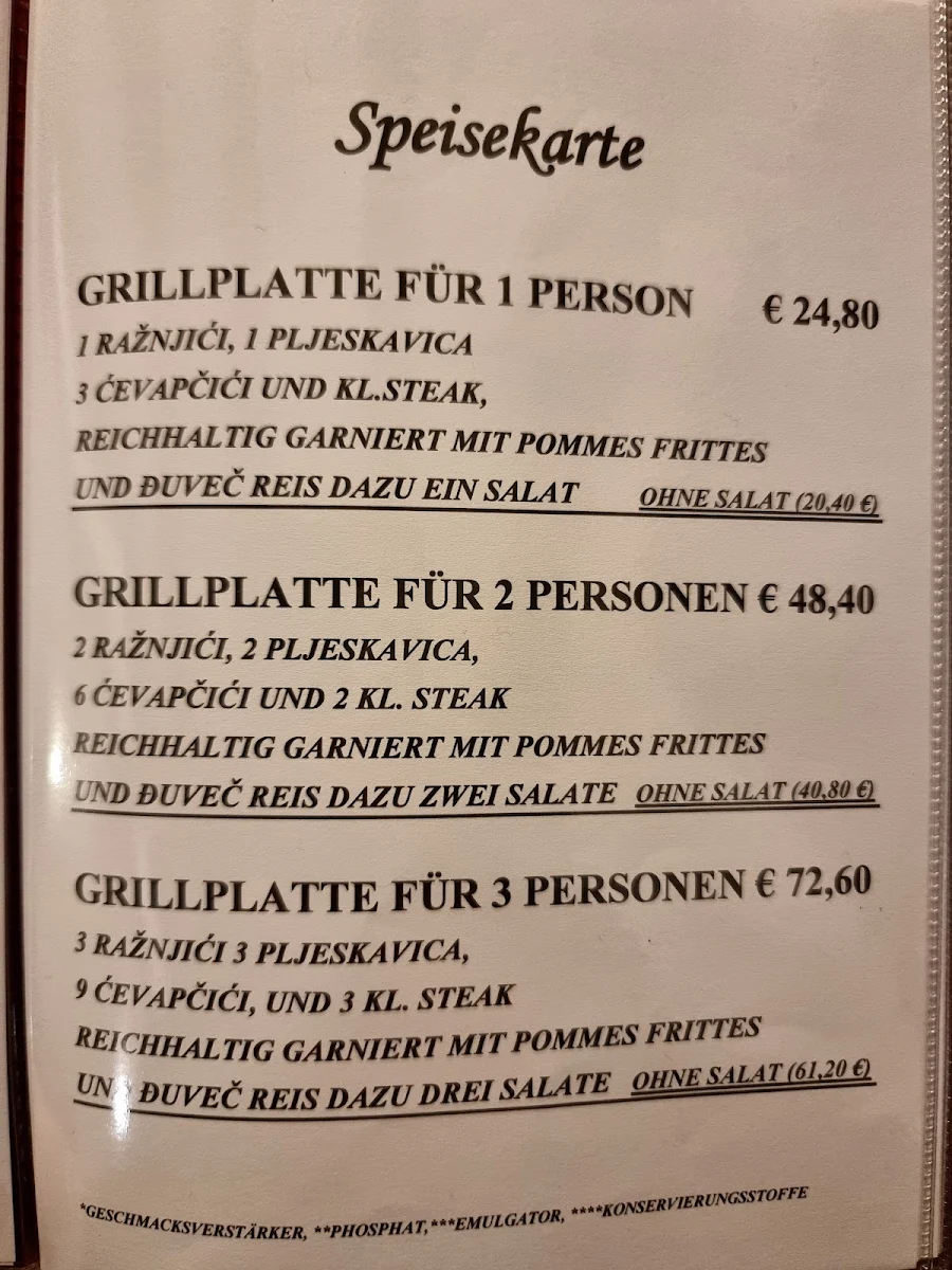 Speisekarte photo 3