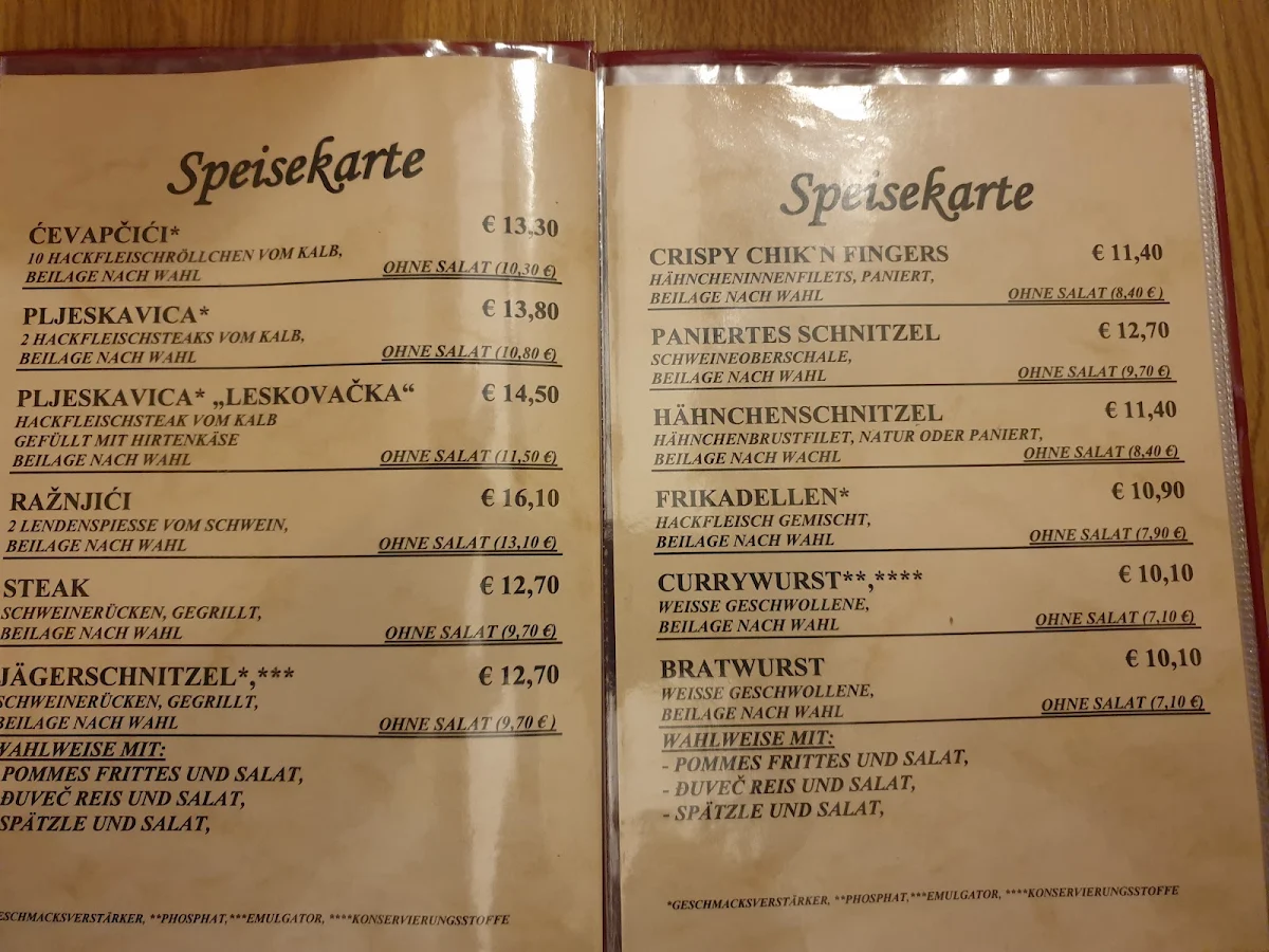 Speisekarte photo 7
