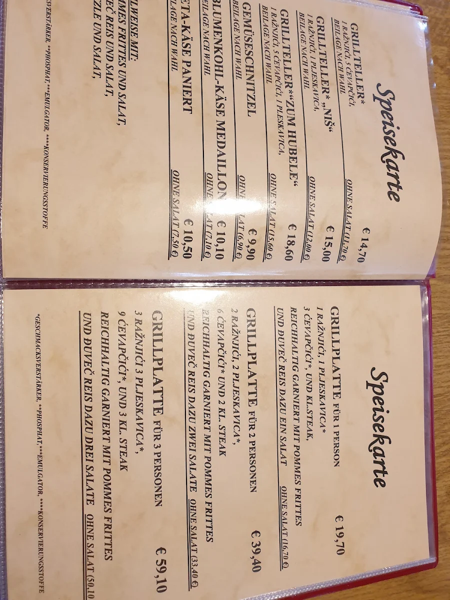 Speisekarte photo 8