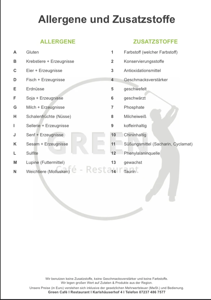 Speisekarte photo 2