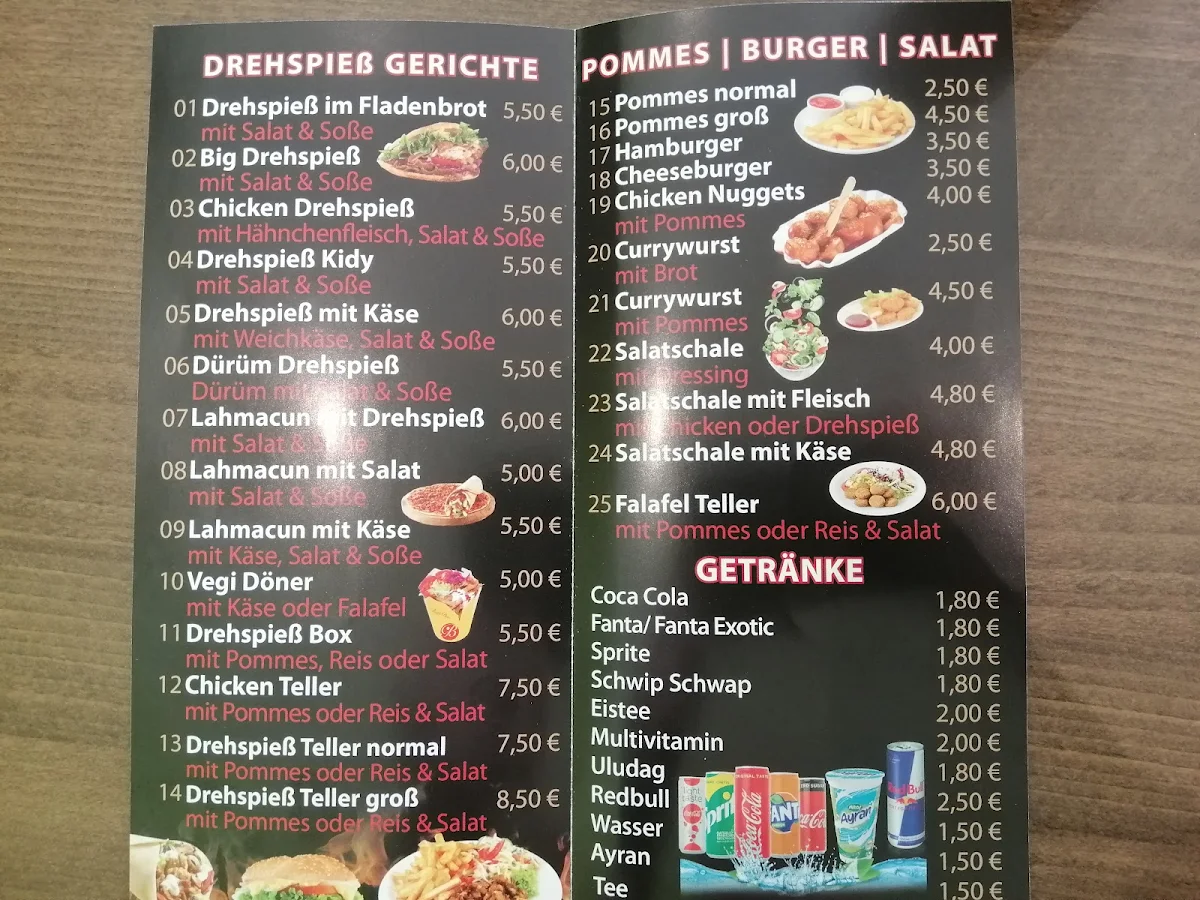 Speisekarte photo 2