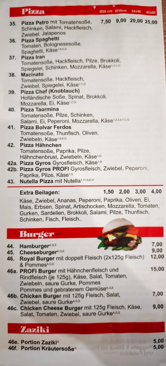 Speisekarte photo 9
