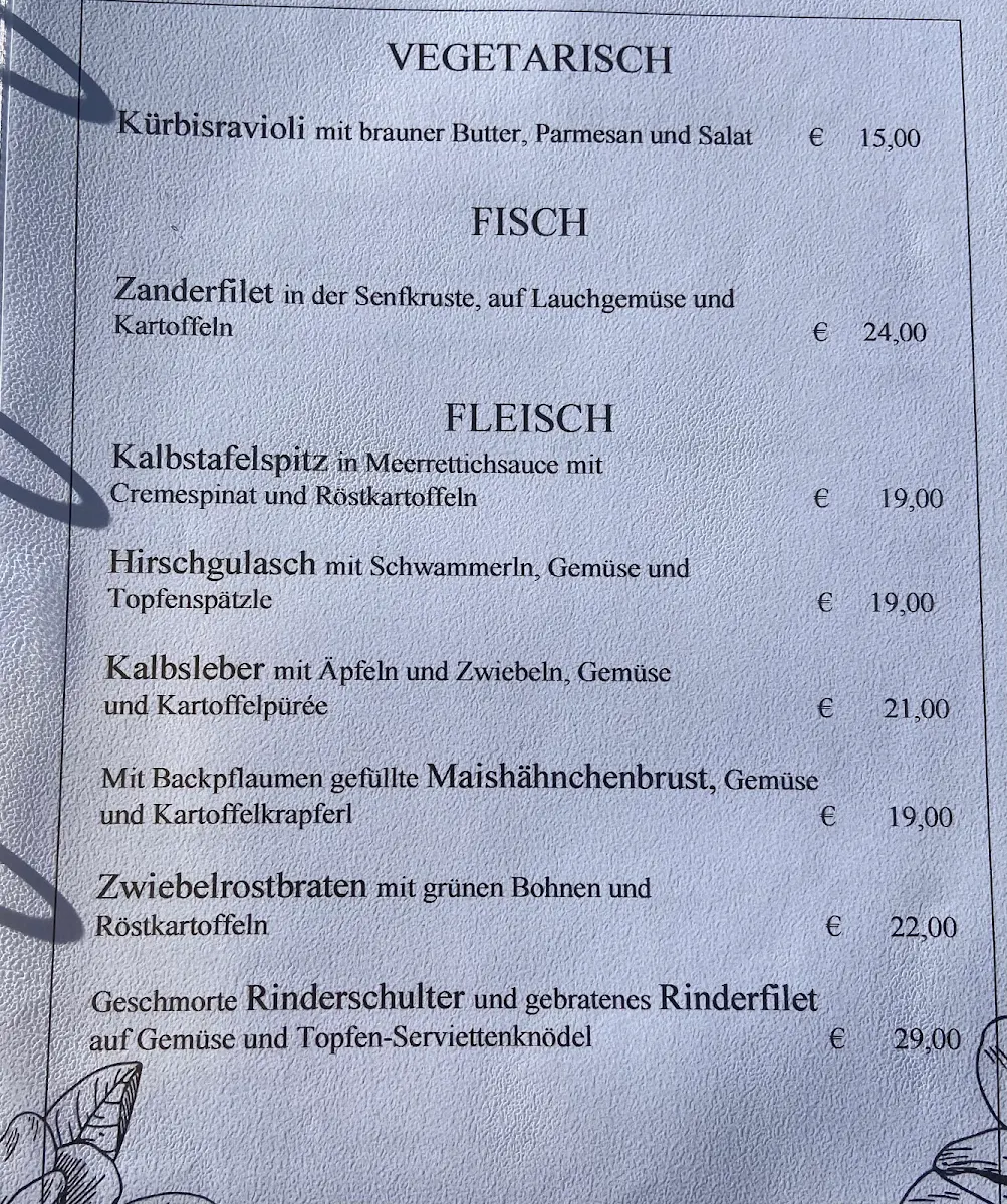 Speisekarte photo 1
