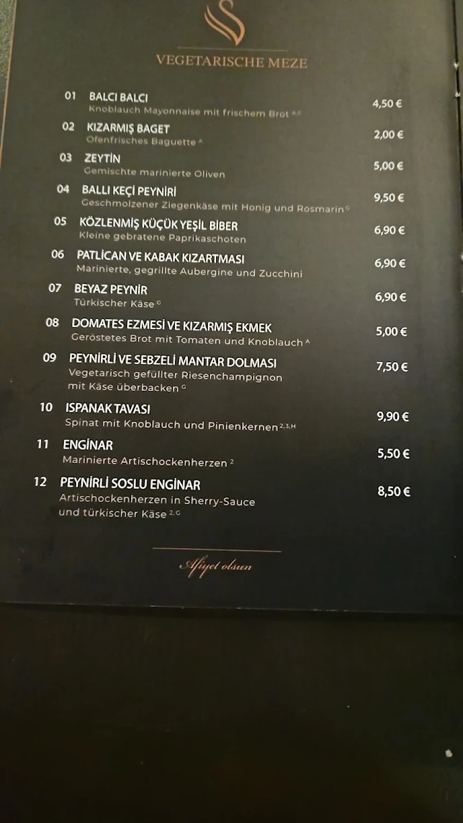 Speisekarte photo 2