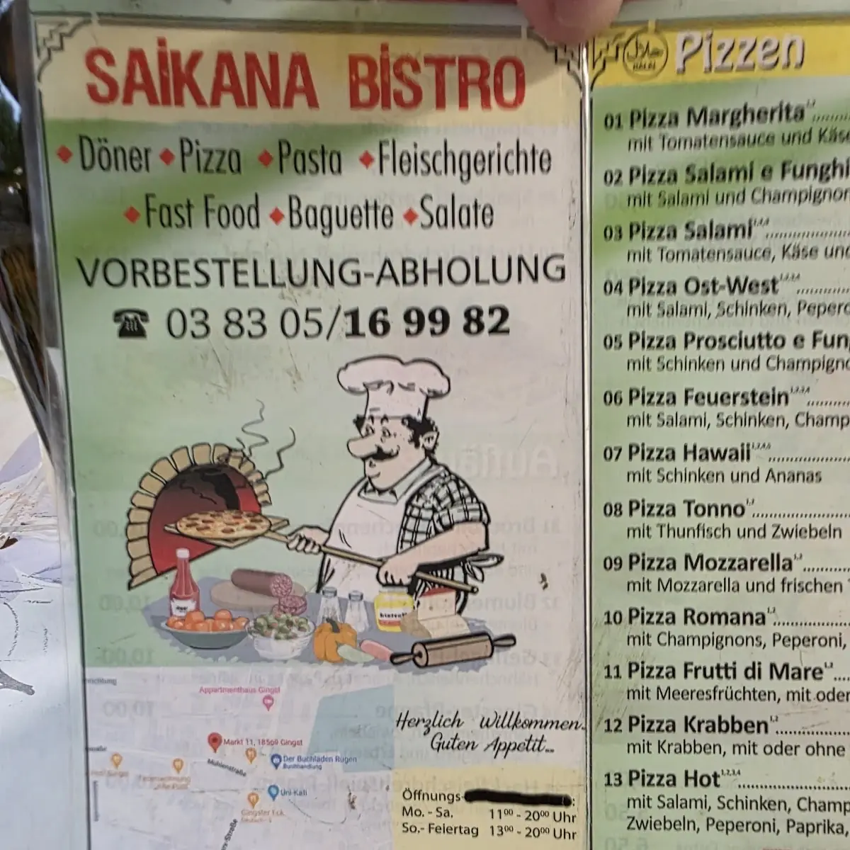 Speisekarte photo 1